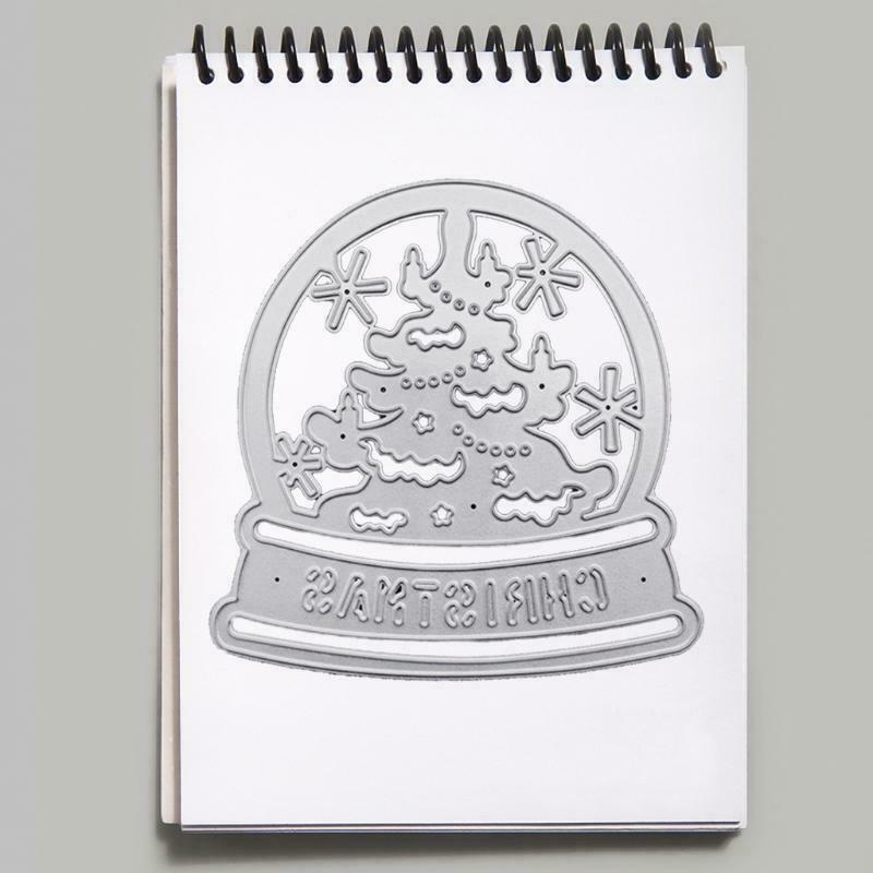 Christmas Ball Metal Cutting Dies Stencil DIY Scrapbooking Album Paper Card Mold