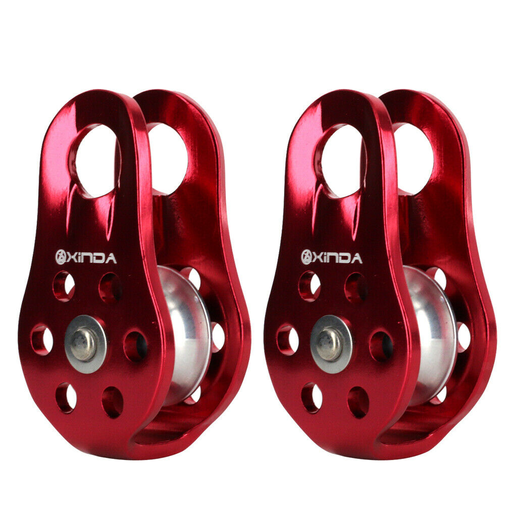 2pcs 20KN Climbing Reel Attachment for 13mm Rope, Arborist Rigging Caving