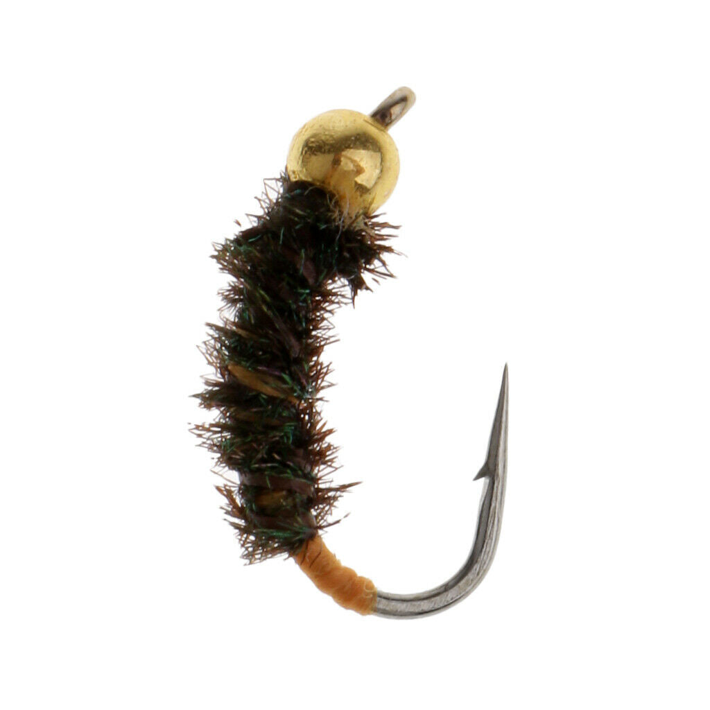 Fly Fishing Files Simulation Insect Lures Bait Wet Flies Fast Sinking Lures
