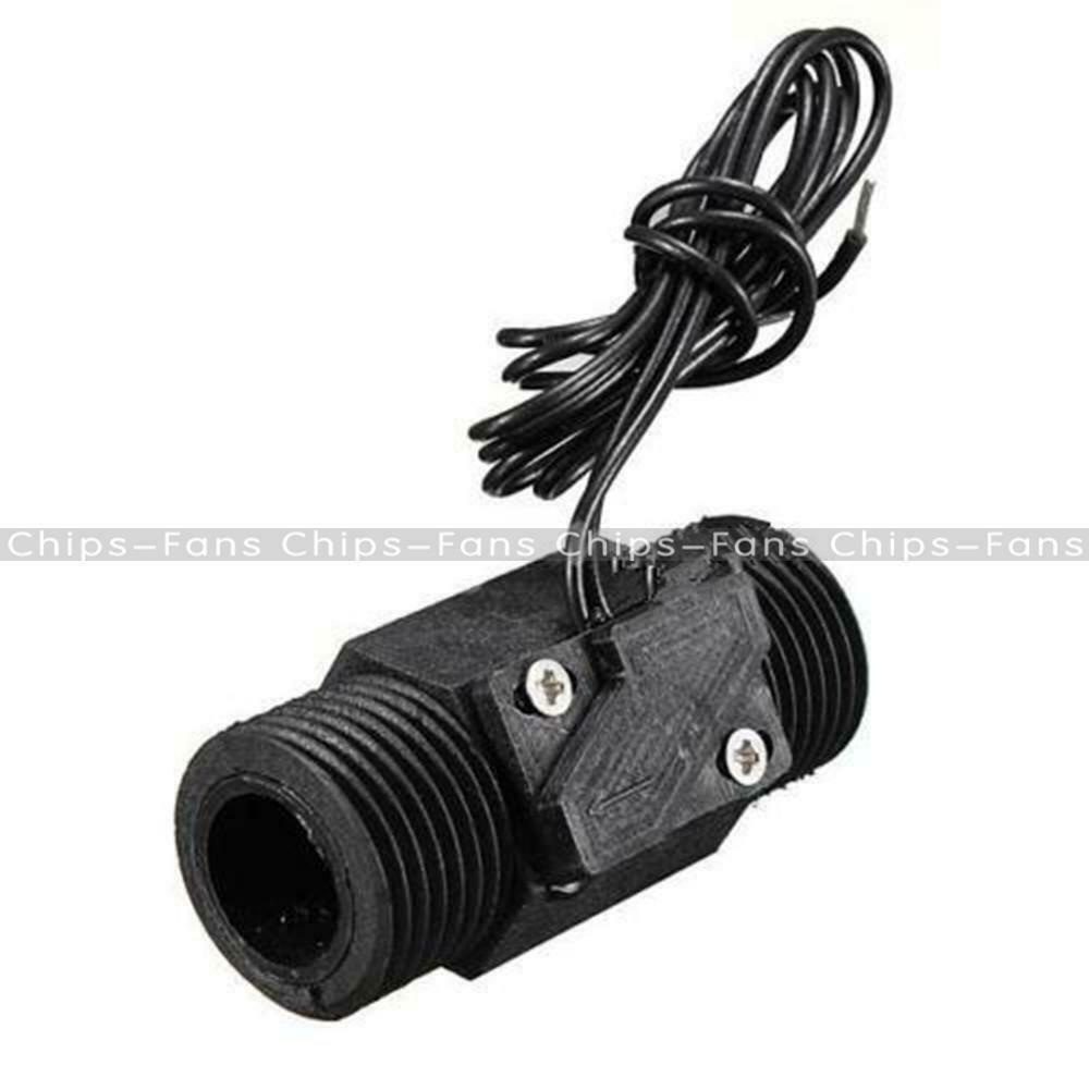 AC 220V 3A 22mm Plastic Vertical Horizontal Magnetic Water Flow Switch Sensor L