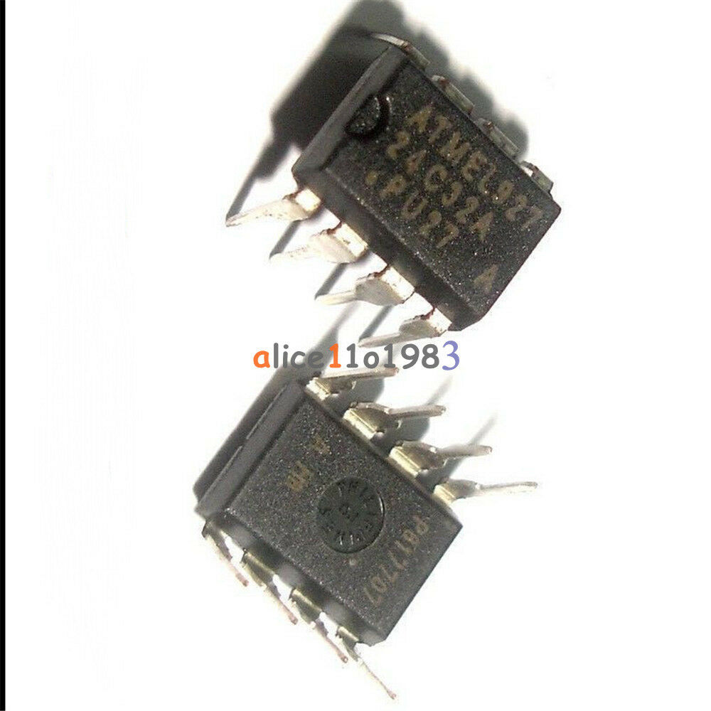 10PCS IC AT24C32 AT24C32A DIP 2-Wire Serial EEPROM Memory