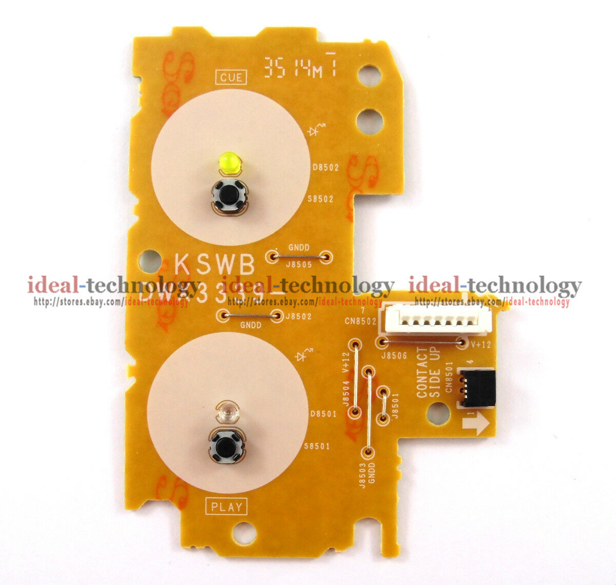 DJ-2000NEXUS Play /Cue PCB Assy Circuit Board Part for PIONEER DWX3339,DWX 3339
