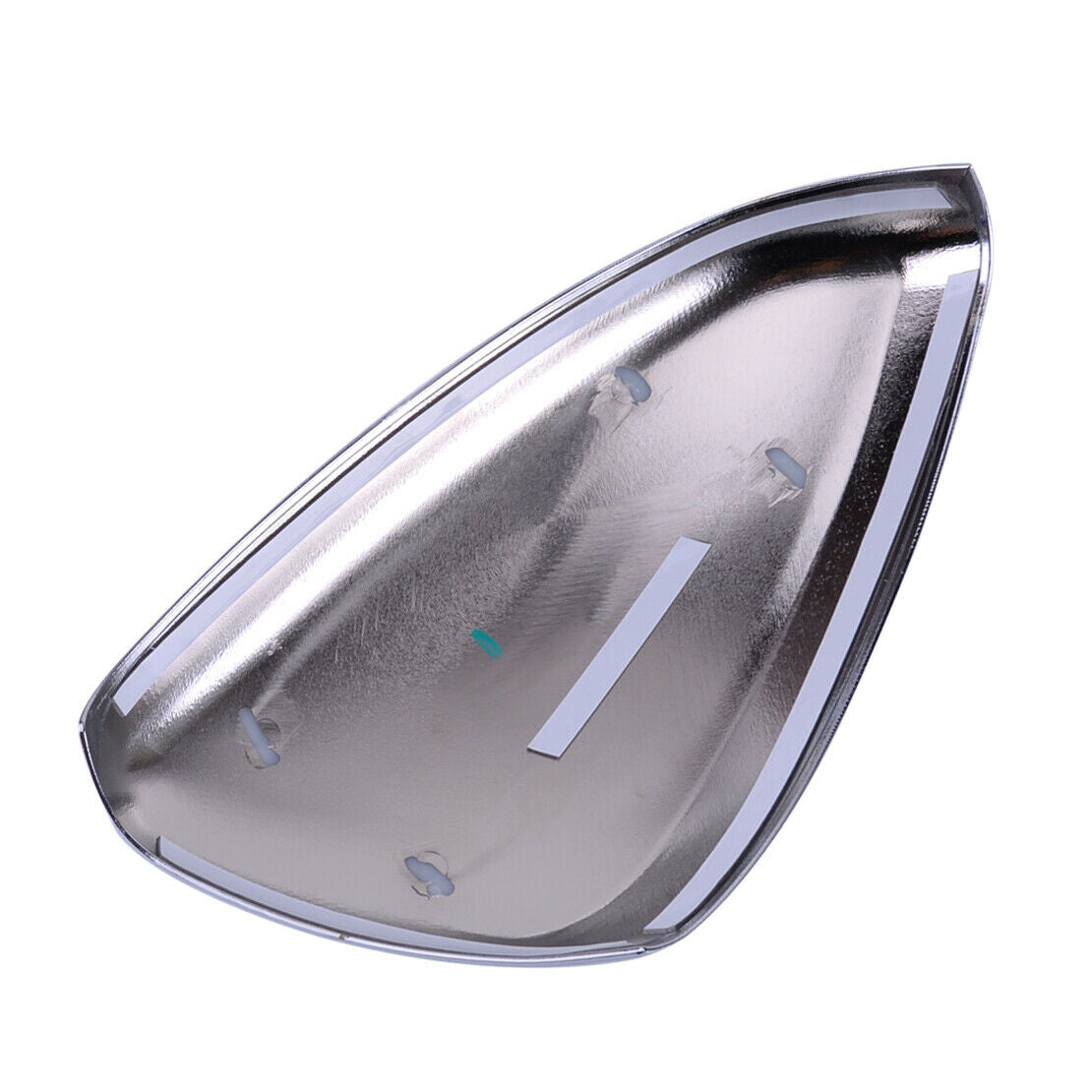 2pcs Chrome Plated Side Rearview Mirror Cover Caps Fit For Peugeot 2013-2017 as