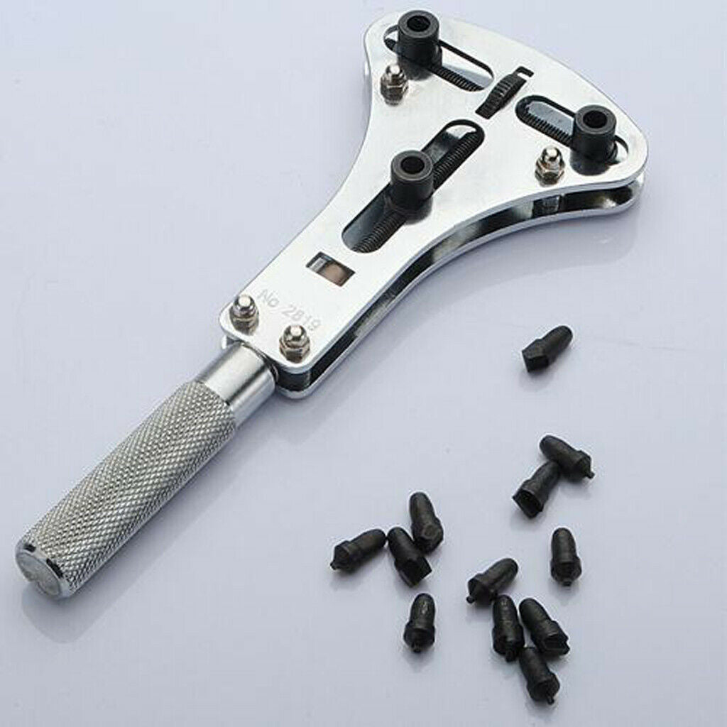 Professional Adjustable Watch Back Case Removal Opener Large Watch Batteries