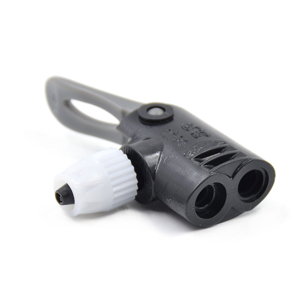 Bike Bicyle Cycle Tyre Tyre Pump Adapter Valve Pump Dual Head Presta Schrader
