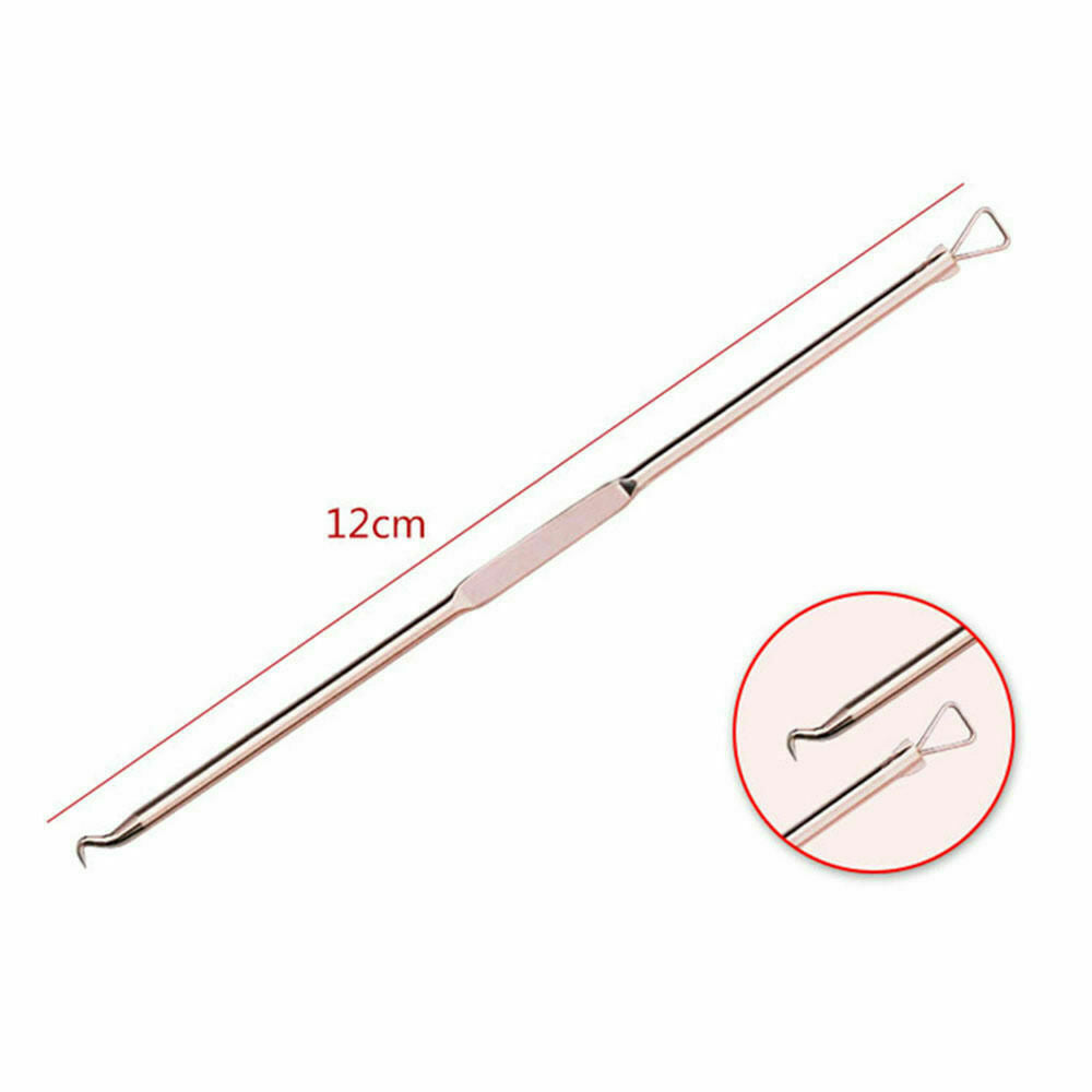 4Pcs Tool Kit Acne Extractor Remover Blackhead Pimple Needles Blemish Treatments