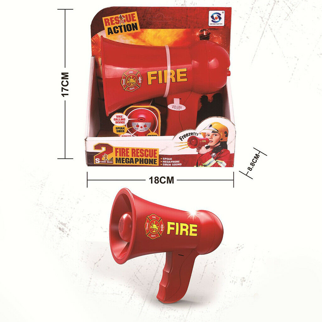 Fun Fireman Full Set Kids Pretend Play Educational Playhouse Creative Toys