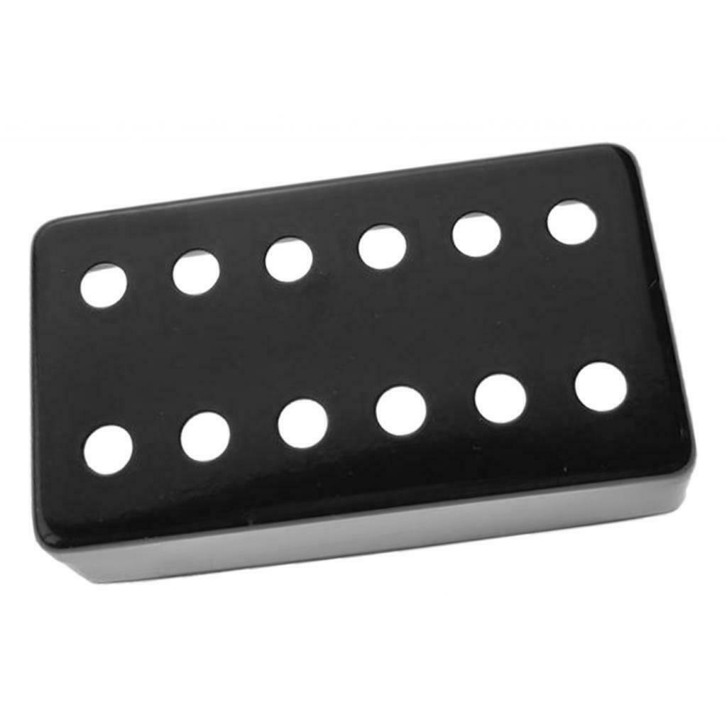 Exquisite Durable Copper Material Electric Guitar Pickup Cover (Black)