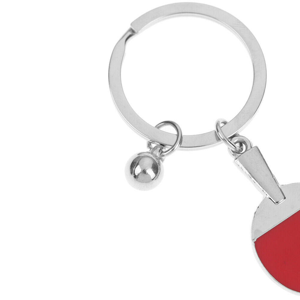 Table Tennis Badminton Useful Tennis Key Chain Racket Keyring Gifts Access.l8