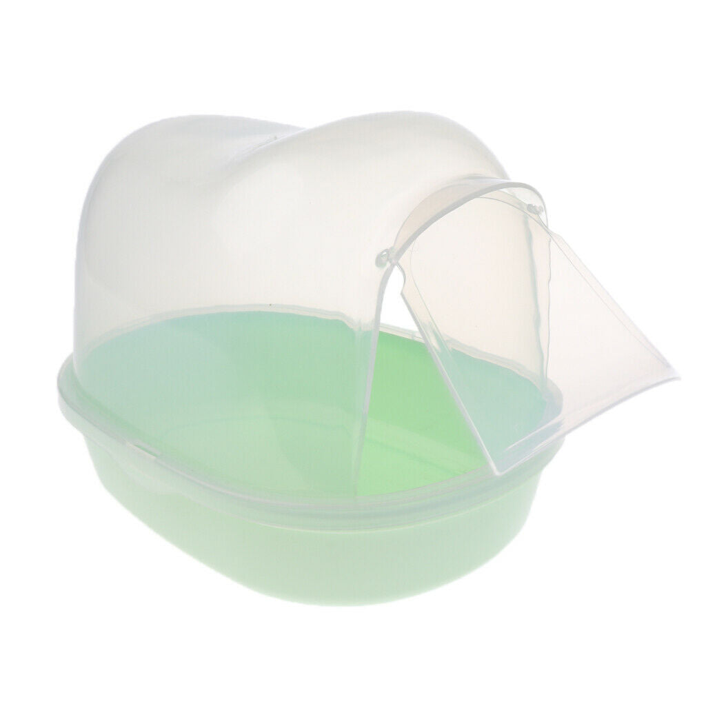 Small Bathroom for Pets Accessories Plastic Swimming Bath Sand for Chinchilla