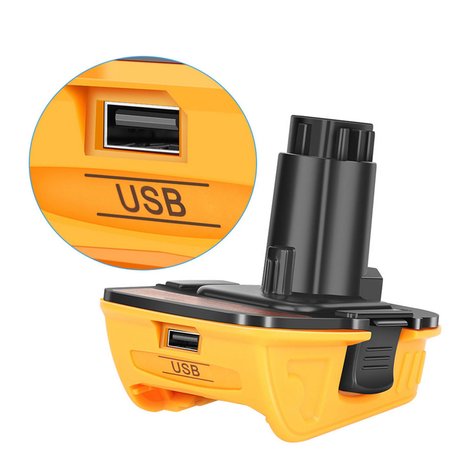 For Dewalt Battery Adapter DCA1820 18V/20V Li-ion Convert To Ni-Cad DC9096 Ni-MH