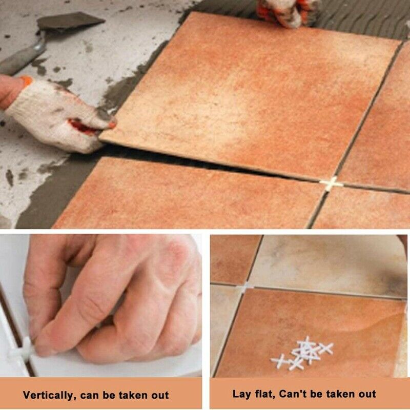 704 Pcs Tile Leveling System Kit Flat Ceramic Floor Wall Construction Tools ReA6