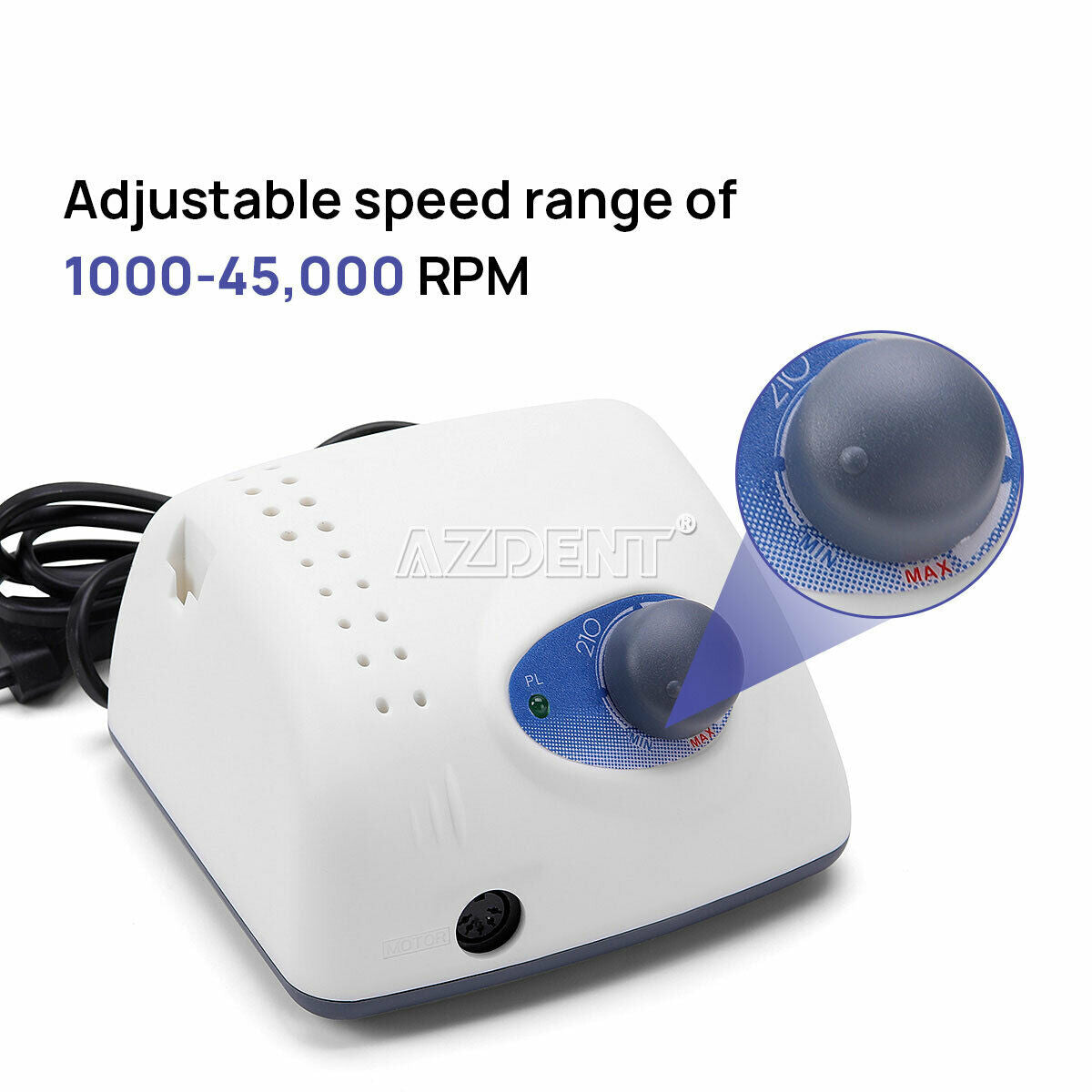 Dental Lab Strong 210/105L Micro Motor 45000rpm High Speed Polishing Handpiece