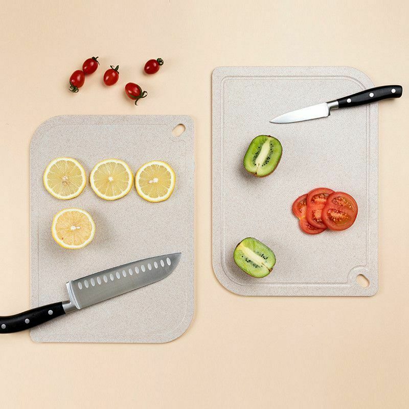 Chopping Board Set Convenient Index Cutting Boards With Stand M&W Non-slip.