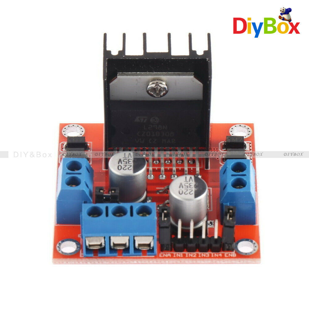 5PC Stepper Motor Drive Controller Board Module L298N Dual H Bridge DC F Arduino