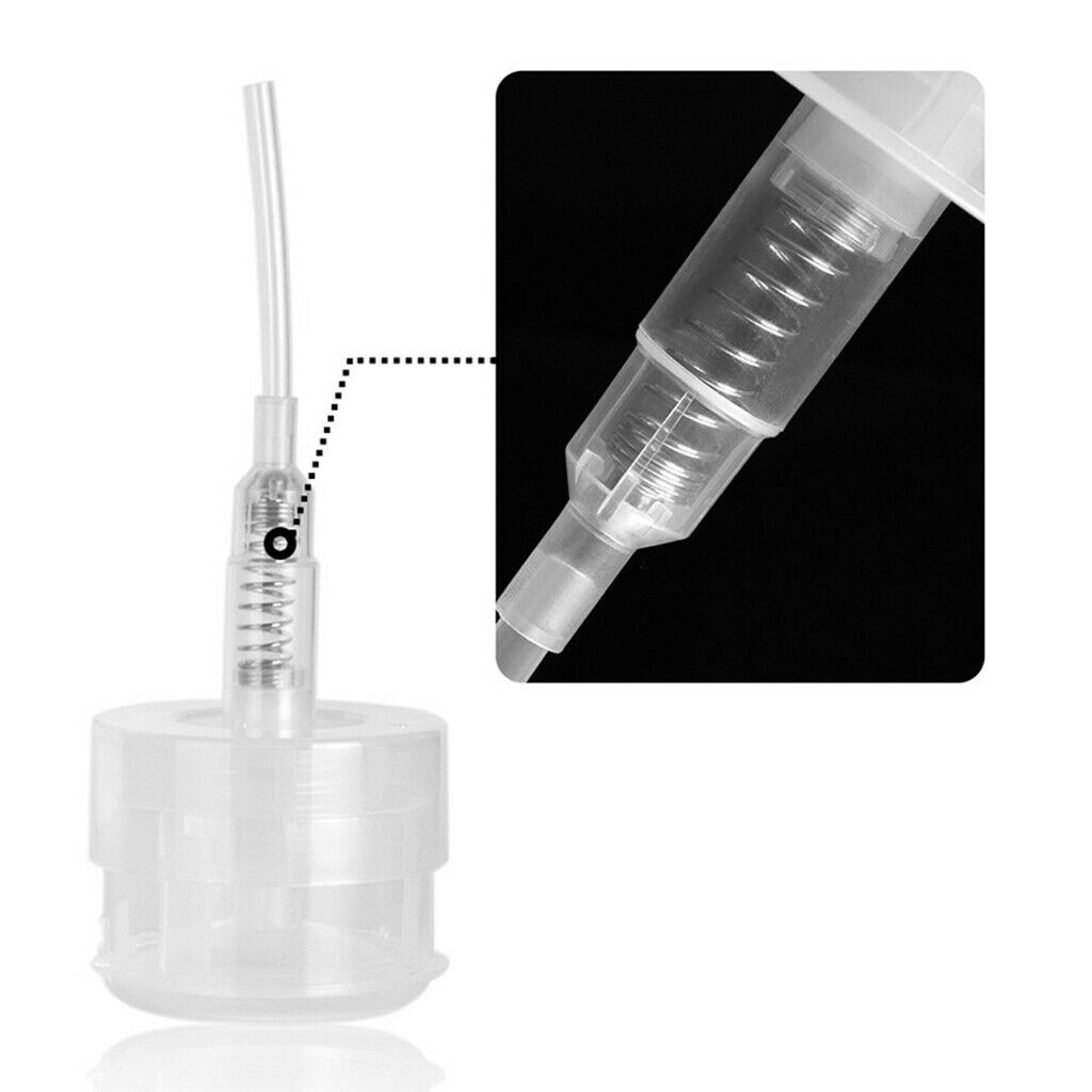 200ml  Durable Plastic Nail Polish Remover Liquid Empty Press Pump Dispenser