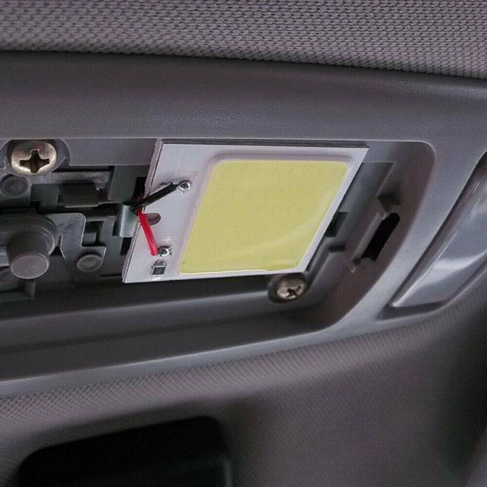 5 X New White 48 SMD COB LED T10 4W 12V Car Interior Panel Light Dome Lamp Bulb/