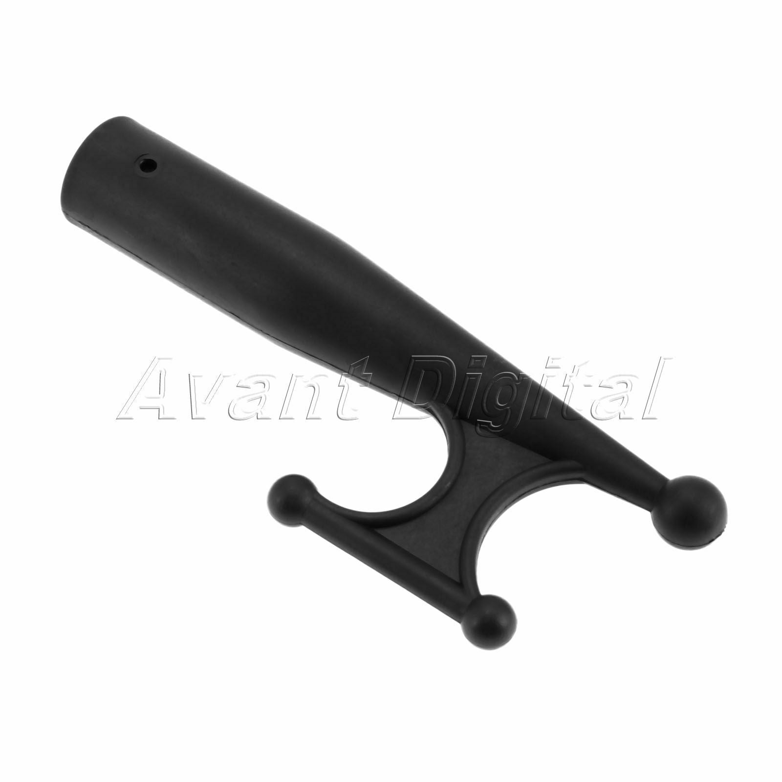 1x Boat Hook Nylon Black Fit For 1" Round Telescopic Poles Tubes Pipes Replace