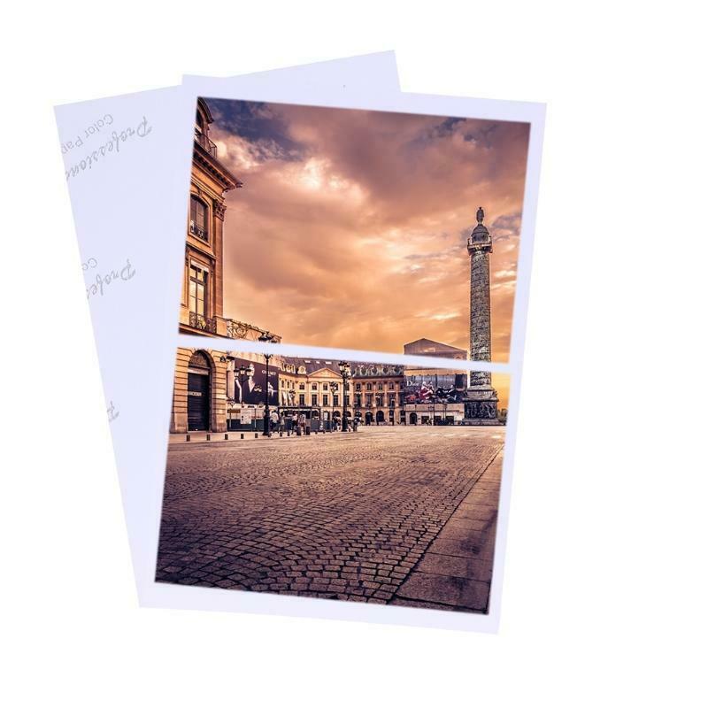 100 Sheets Glossy 4R 4"x6" Photo Paper 200gsm High Quality For Inkjet Printers