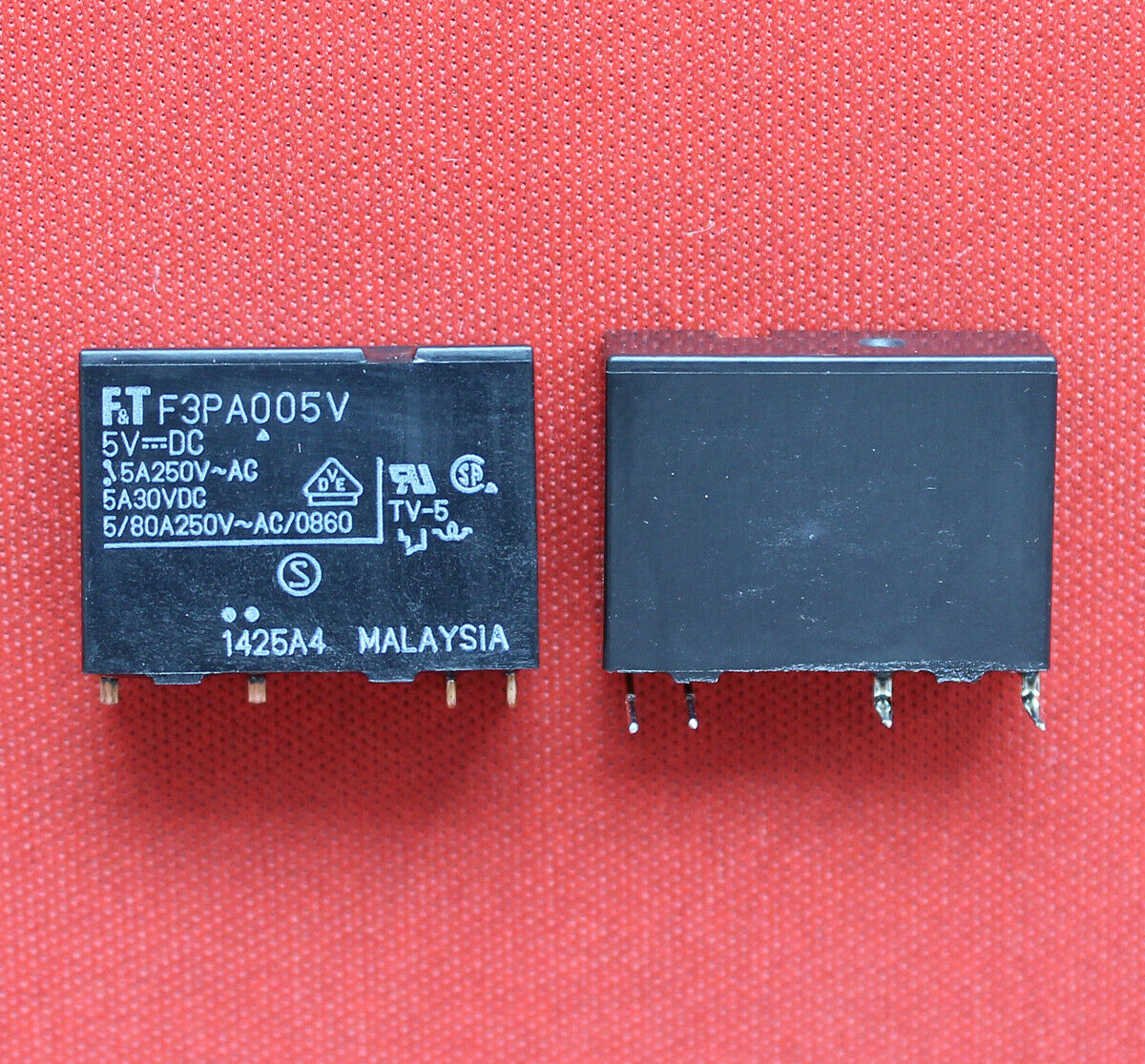 2pcs FTR-F3PA005V F3PA005V Power Relay