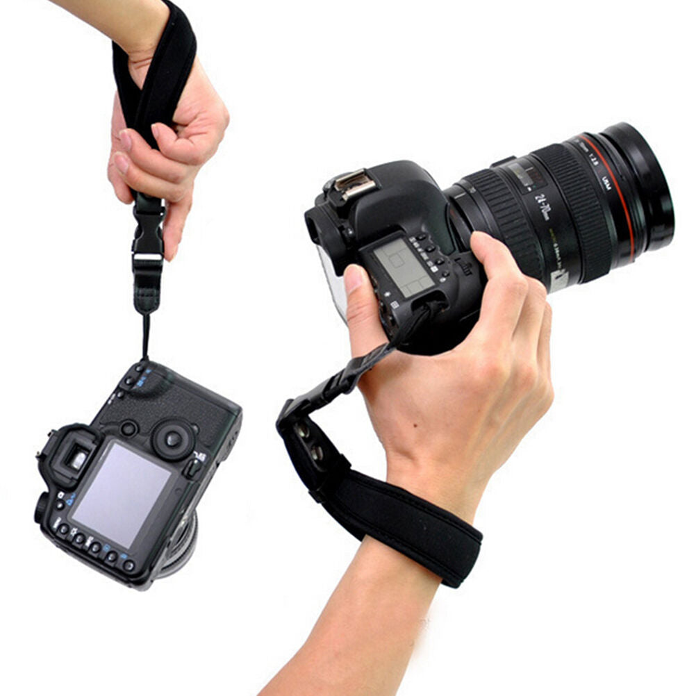 Camera Hand Grip For Canon EOS Nikon Sony Olympus SLR/DSLR Cloth Wrist StrapDDAU