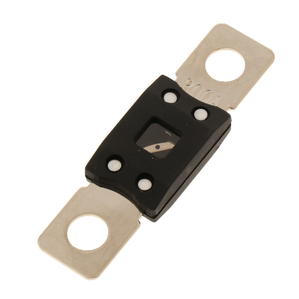 2Pieces MEGA Bolt-on Fuse 300A+2Pieces MEGA Fuse Holder for RV/Marine/Van