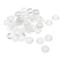 Small Clear Rubber Bumpers (Set of 100) â€“ Door Stoppers Wall Protectors Rubber
