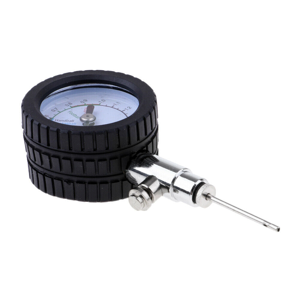 Dial Type Needle Soccer Ball Pressure Gauge for Measuring Ball Air Pressure