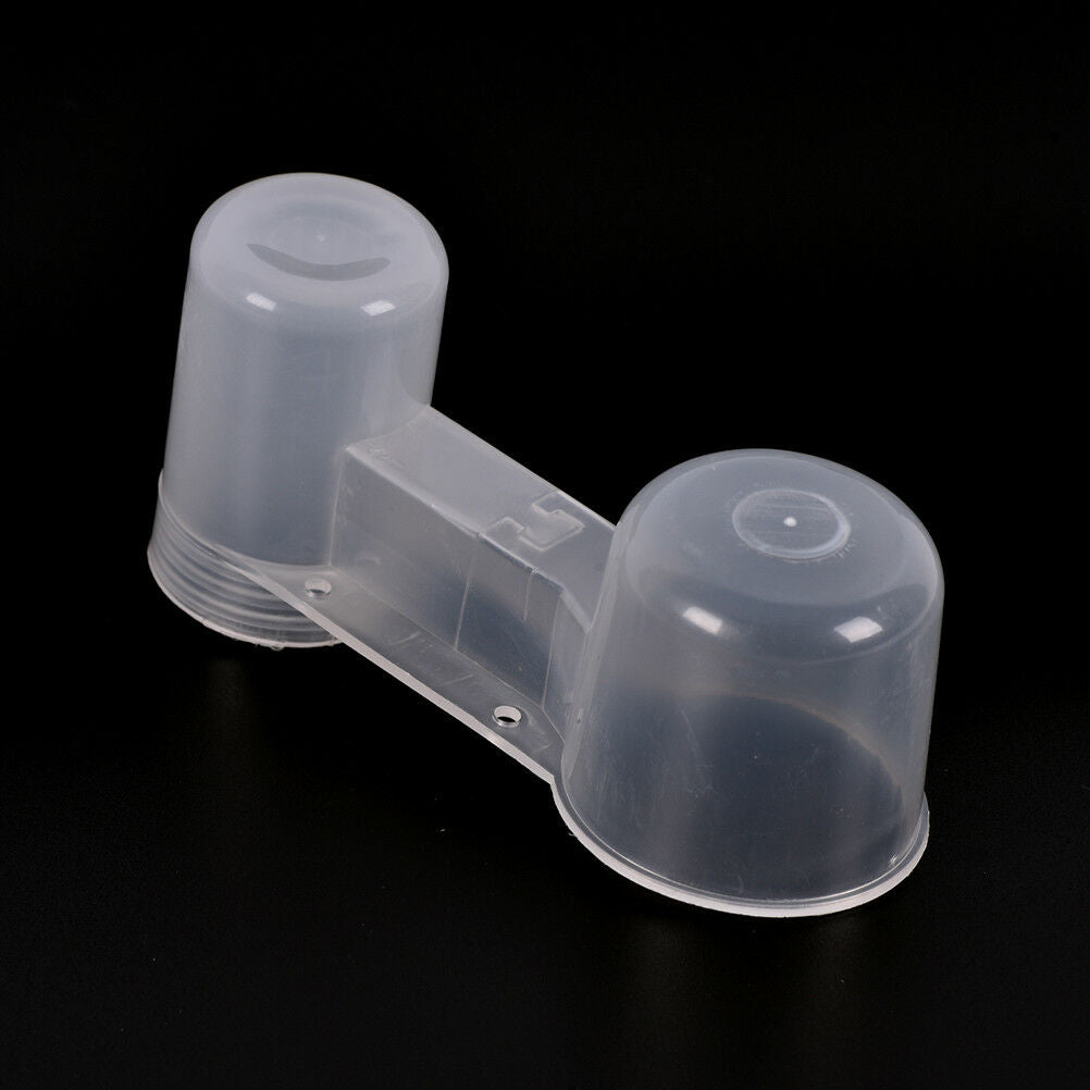 2pc bird feeder drinker cup water bottle drinking bowls poultry dove pet pigeons
