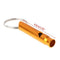 Pet Training Whistle Dogs Puppy Sound Portable Flute Aluminum Alloy Random Color