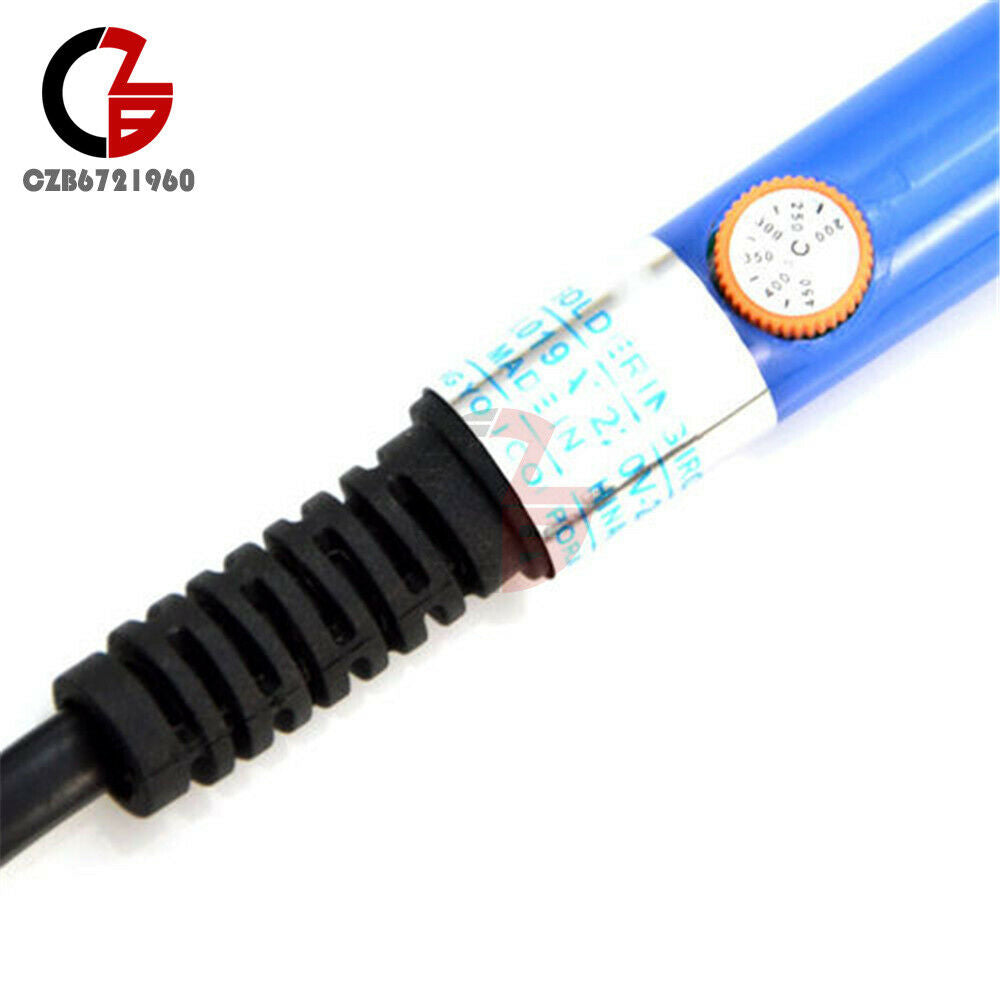 60W Iron Plated Tip Electric Soldering Tool For Welding Lead-free Semiconductors