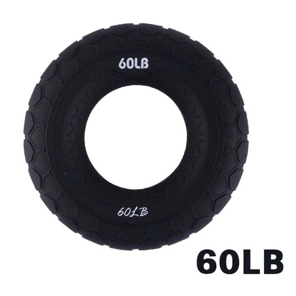 3inch Silicone Finger Forearm Hand Wrist Gripper Ring Muscle Power Training
