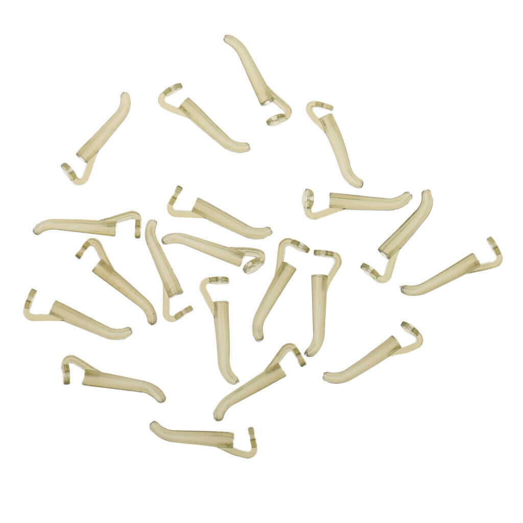 20pcs Hook Aligners   Up Hook Fishing Line Aligner Sleeves Fishing Tackle