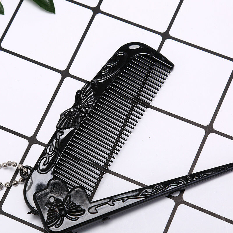 portable hair comb brush heychain foldable massage comb anti-stati chair c.l8