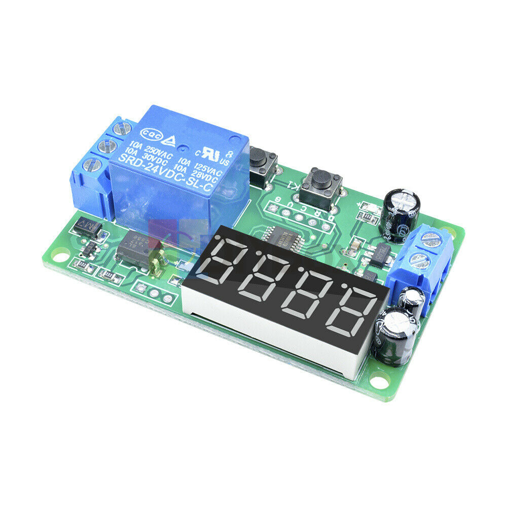 DC 24V Display LED Timer Relay Programmable Board Module Delay Switch Control