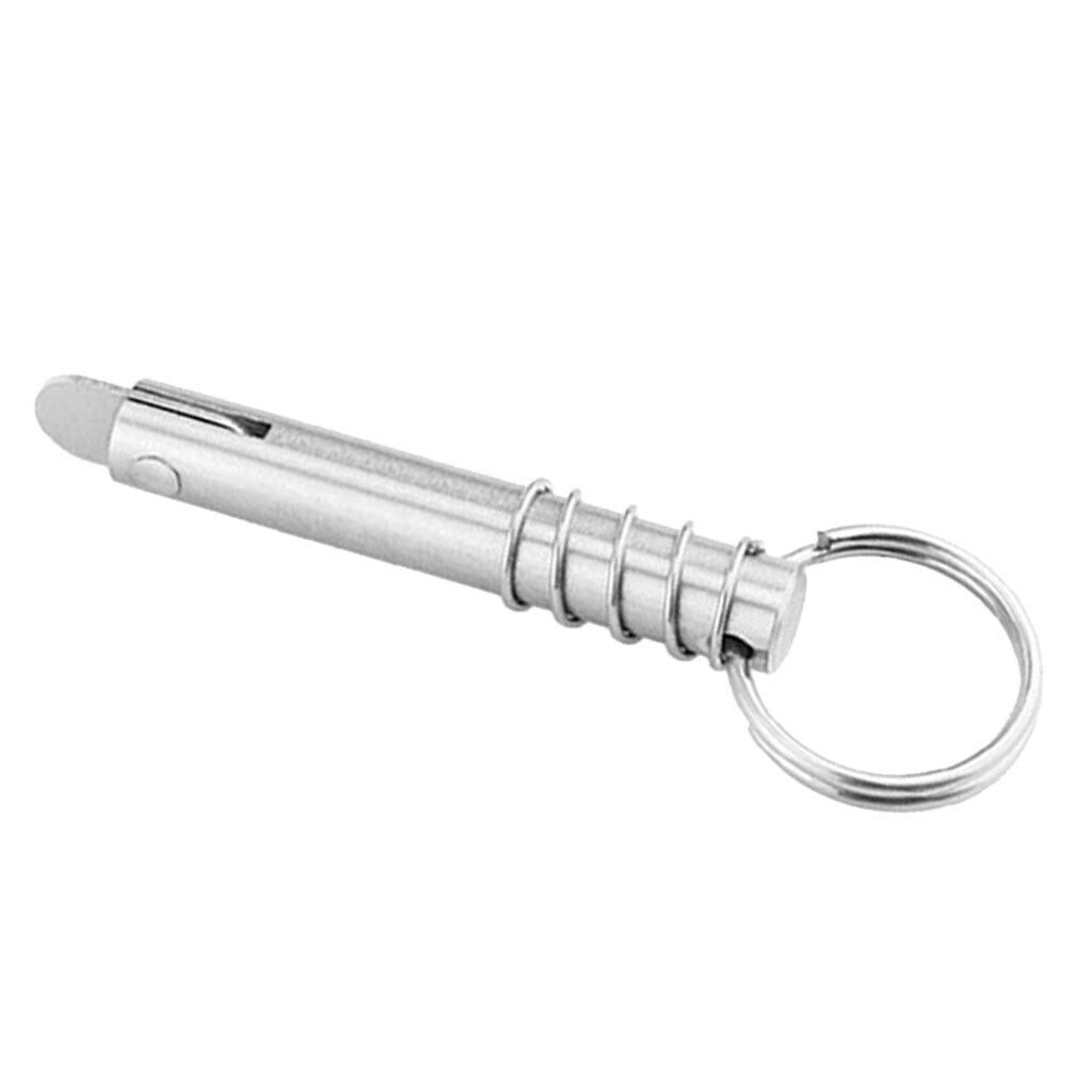 10x80mm Stainless Steel Quick Release Pin for Marine Bimini Top Deck Hinge