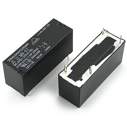 [10pcs] JS-12MN-KT Relay 12VDC 8A Coil 660 Ohm THT