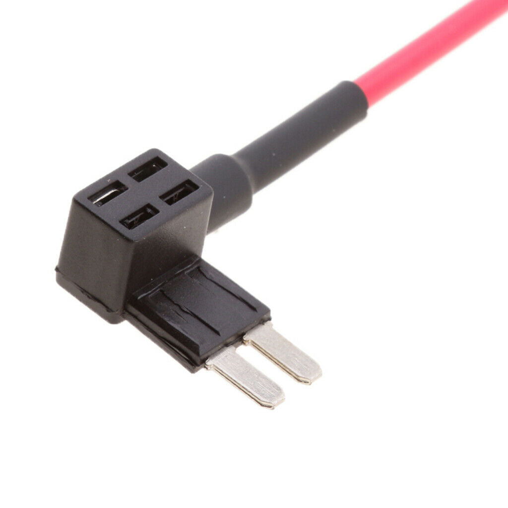 5 Pieces Car Motorcycle ATM Mini Blade Fuse Holder Add a Circuit Fuse Tap