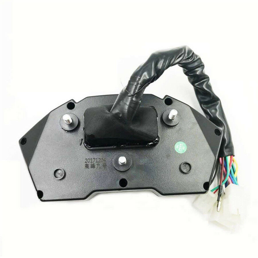Multi-function ALL-IN-ONE LCD Motorcycle Instrument ODO RPM Temp Gear Fuel Gauge