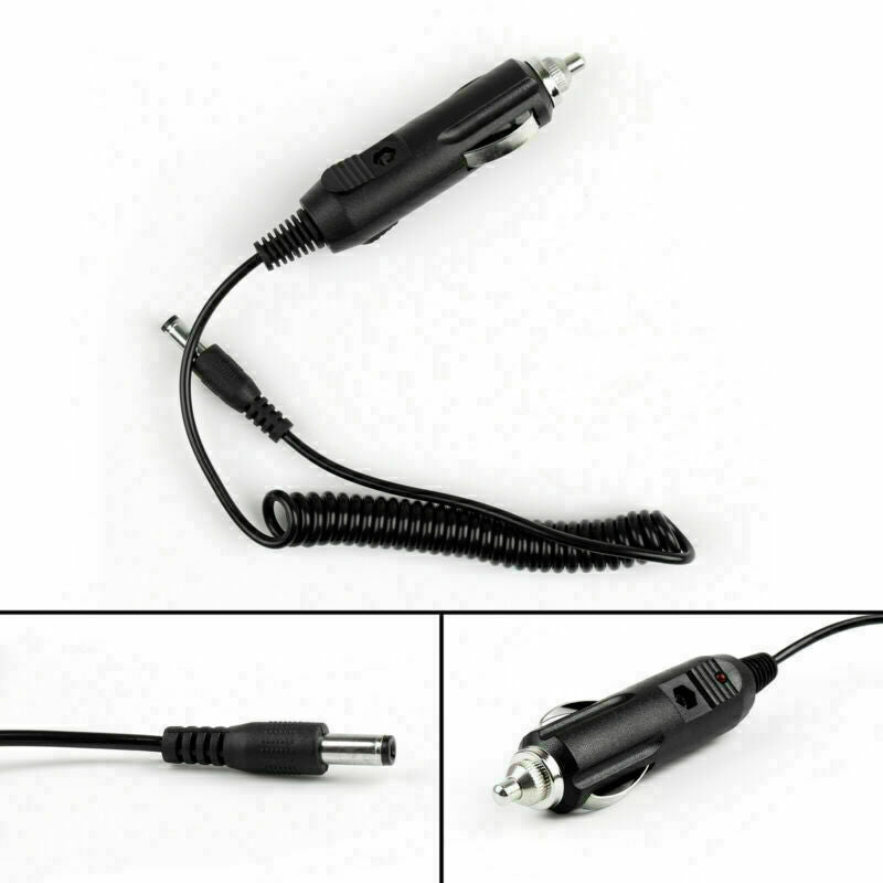 5Pcs Interphone Car Charger Adapter Cable For BaoFeng UV-5R Walkie Talkie!