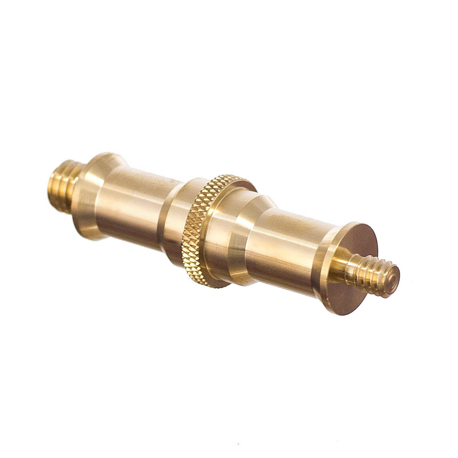 1/4 to 3/8" Metal Male Convertor Threaded Screw Adapter Golden Professional