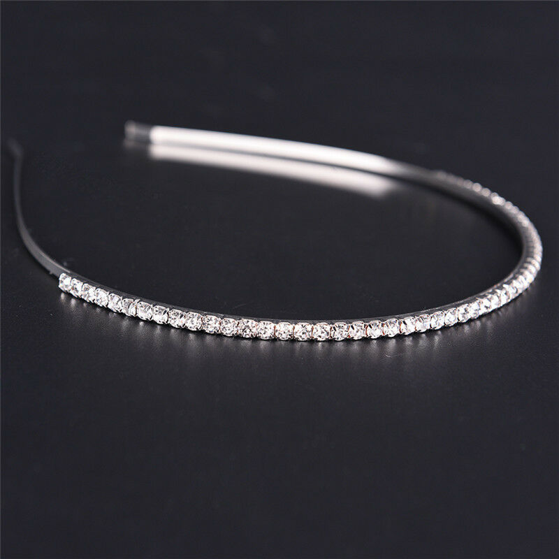 Crystal Rhinestone Headband Hairband Head Wear Elastic Brightness Accesso.l8