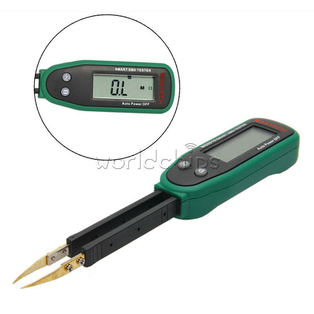 MS8910 Handheld Smart SMD Tester RC Resistor Capacitor Diode Meter With Pins