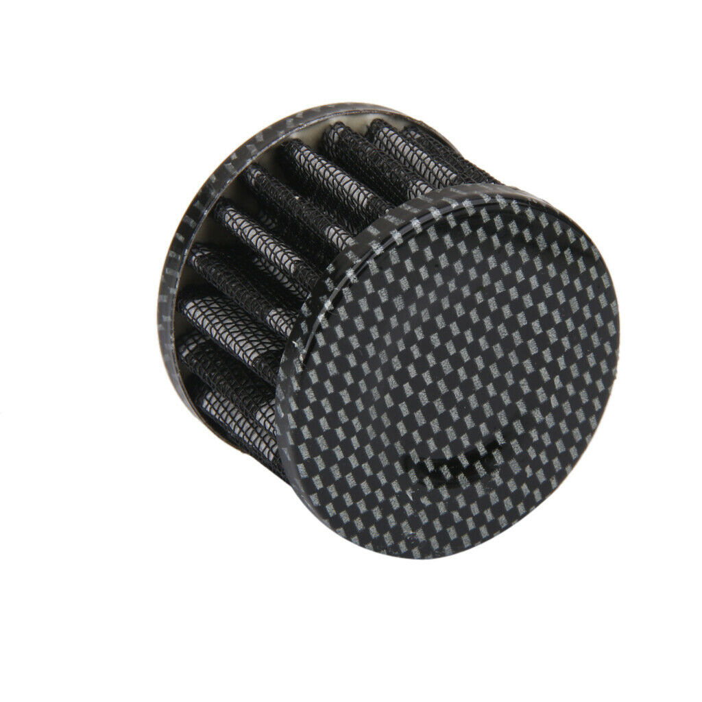 Universal 12mm Car Air Intake Filter Crankcase Breather  Vent Dark Grey