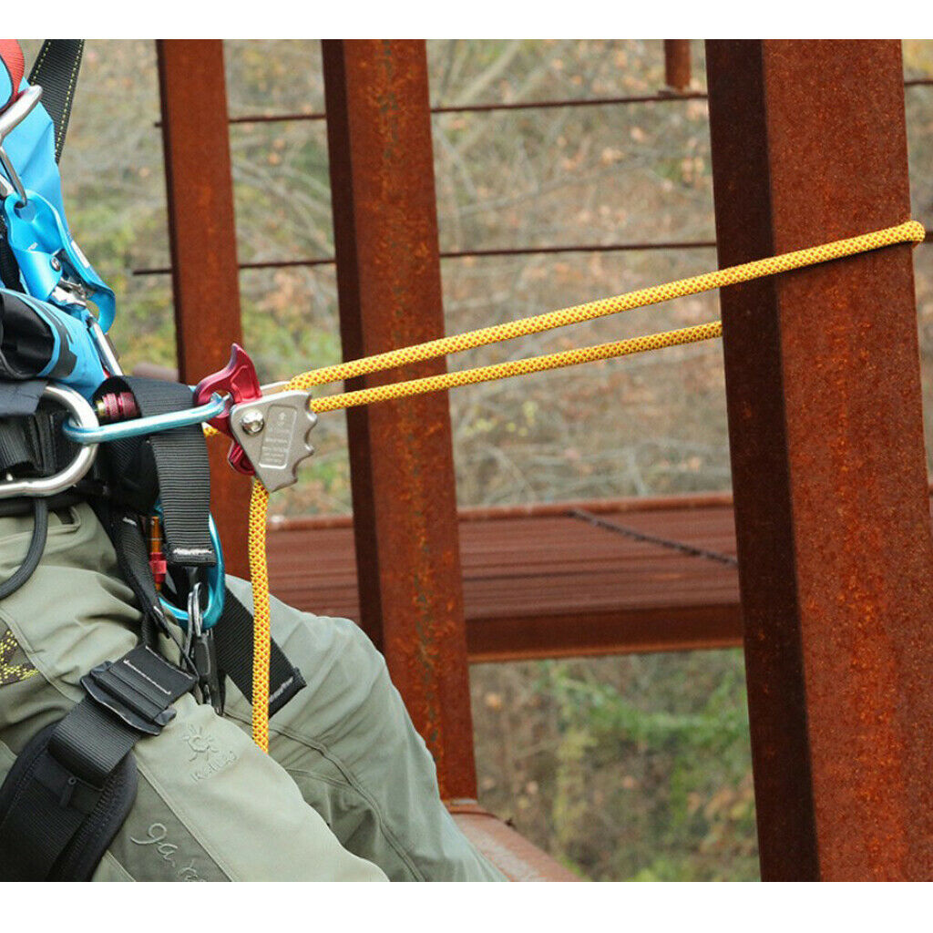 3X 15KN Rock Climbing Rope Grab Protecta Rope Grab Climbing Rappelling Gear