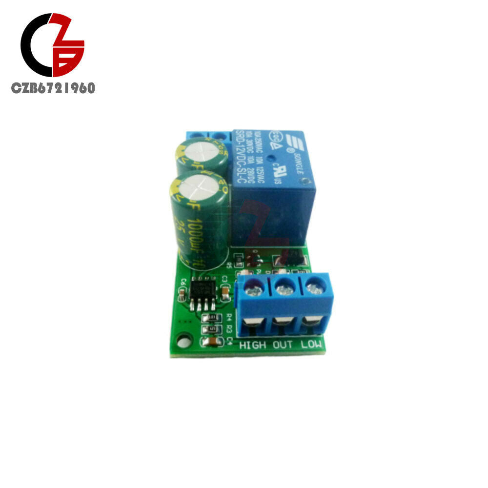 12V Water Level Automatic Controller Liquid Sensor Switch Solenoid Motor Pump