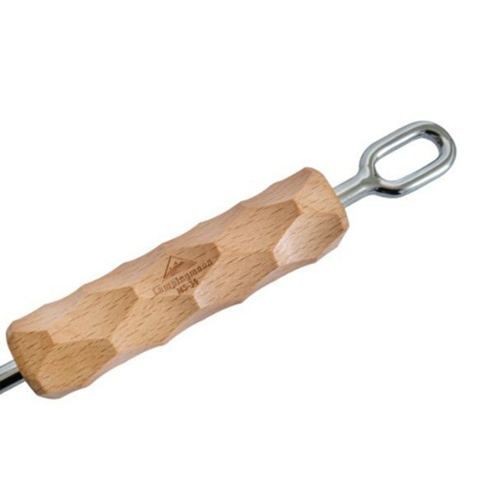 Stainless Steel Camp Oven Lid Lifter Wooden Handle Scratch Resistant 14''