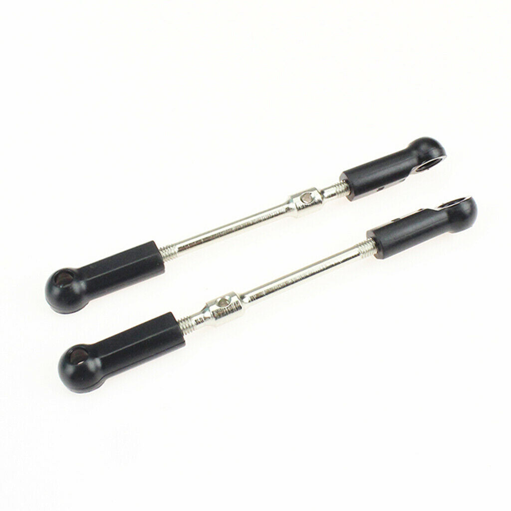 2pcs 1:10 RC Steering Link for WLtoys 104001 Crawler Car Buggy DIY Accessory