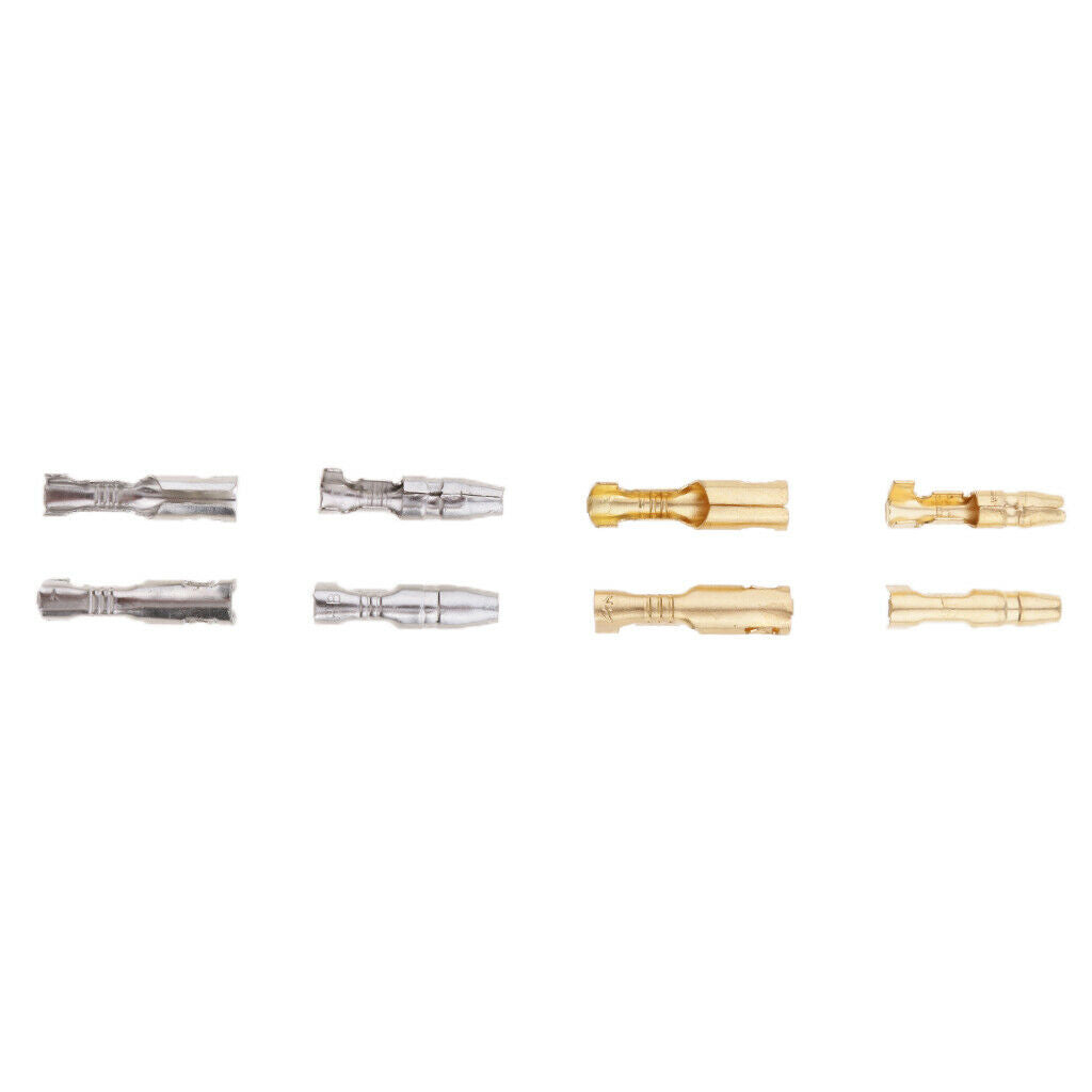 100 Sets Car 3.9mm Bullet Connectors Male & Female Wire Terminals Insulation