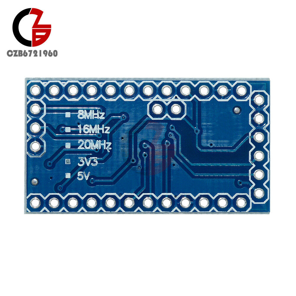 2PCS New Pro Mini Atmega328 3.3V 8M Replace ATmega128 Arduino Compatible Nano